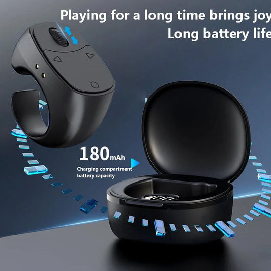 Anillo Bluetooth para pasar páginas, vídeos y selfies