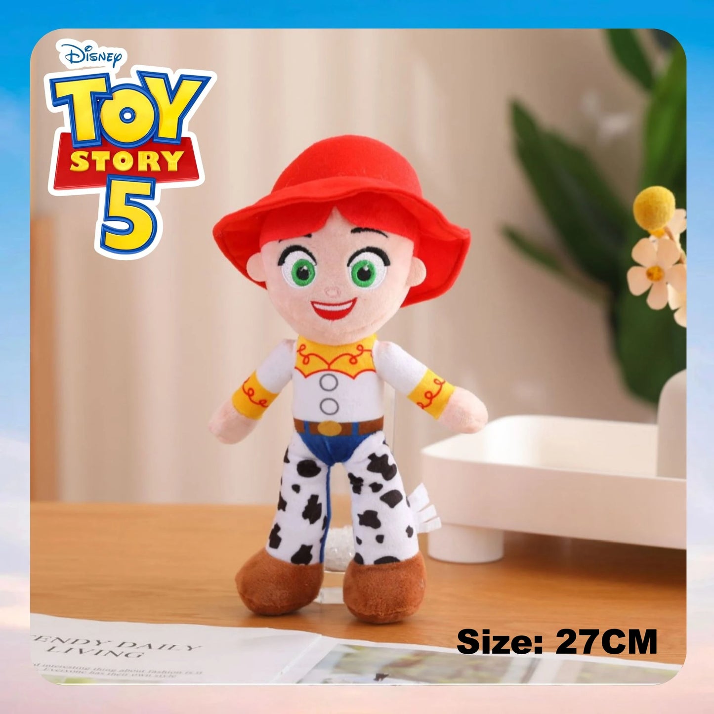 Peluche colgante de Woody, Buzz Lightyear y Jessie
