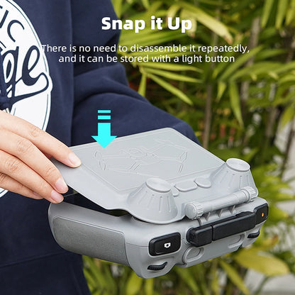 Kit protector para mando DJI RC con carcasa, pantalla y parasol