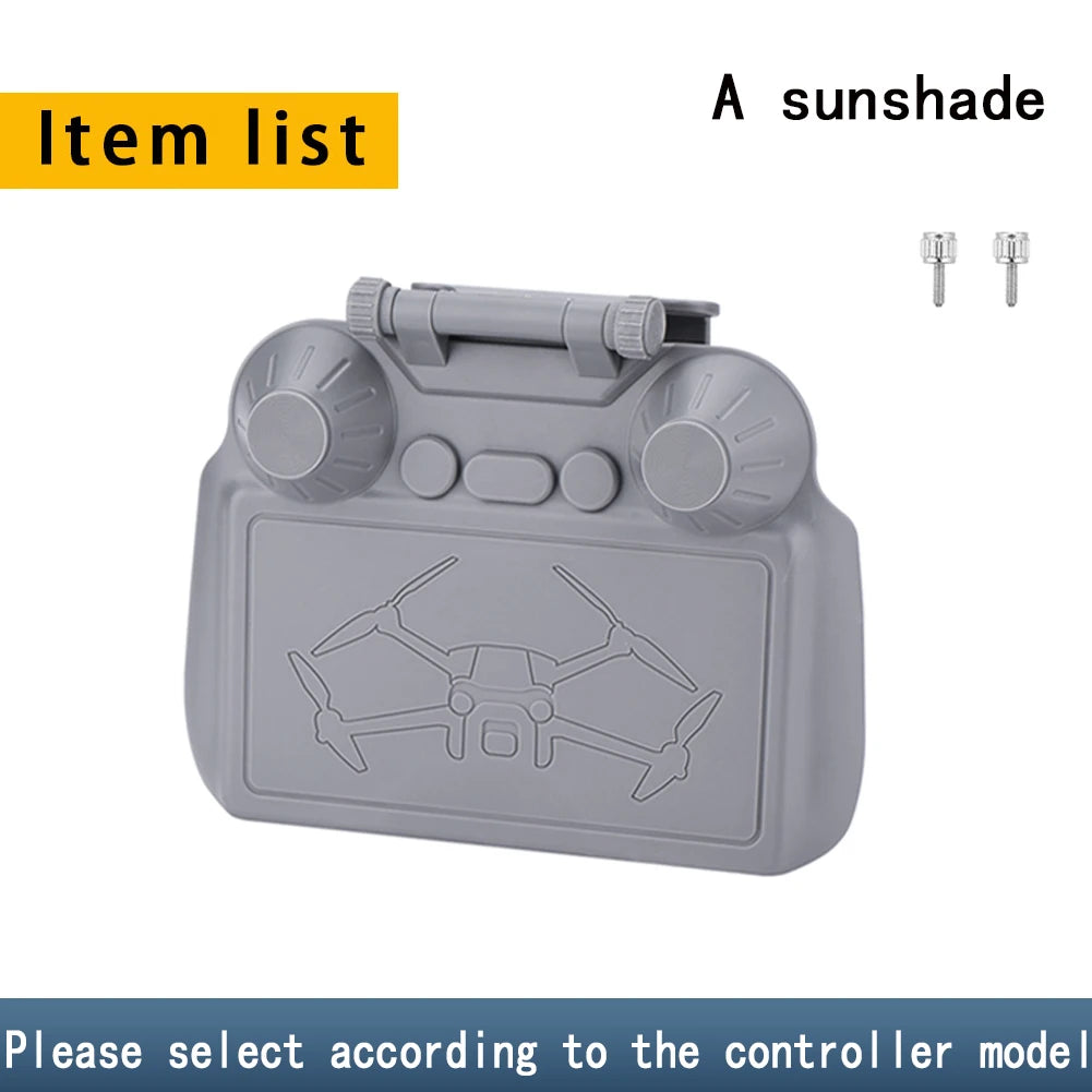 Kit protector para mando DJI RC con carcasa, pantalla y parasol