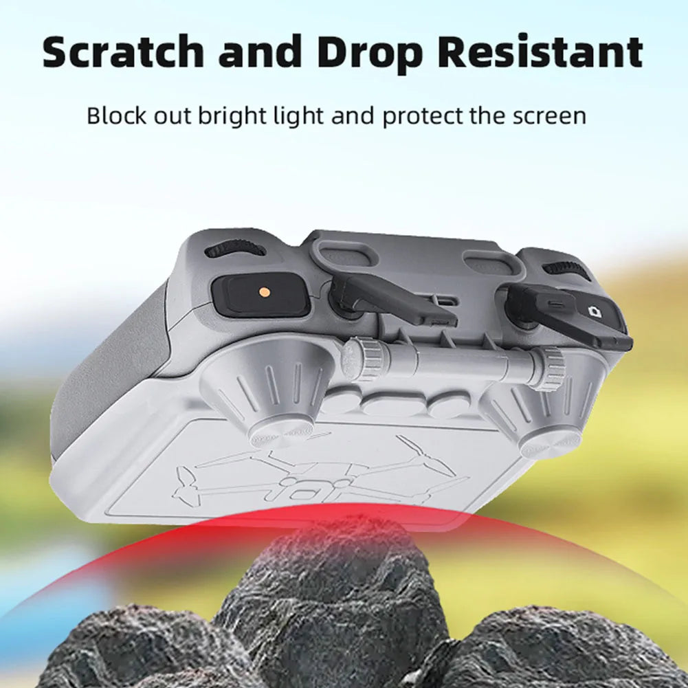 Kit protector para mando DJI RC con carcasa, pantalla y parasol