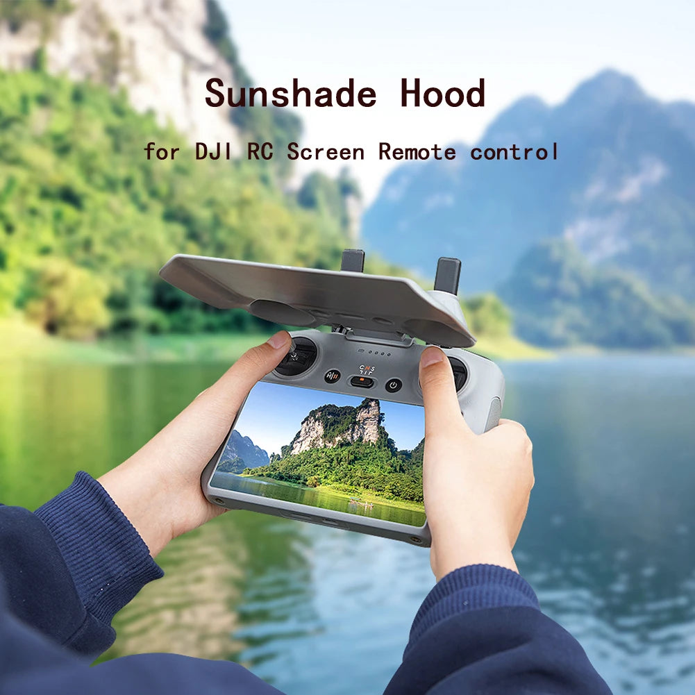 Kit protector para mando DJI RC con carcasa, pantalla y parasol