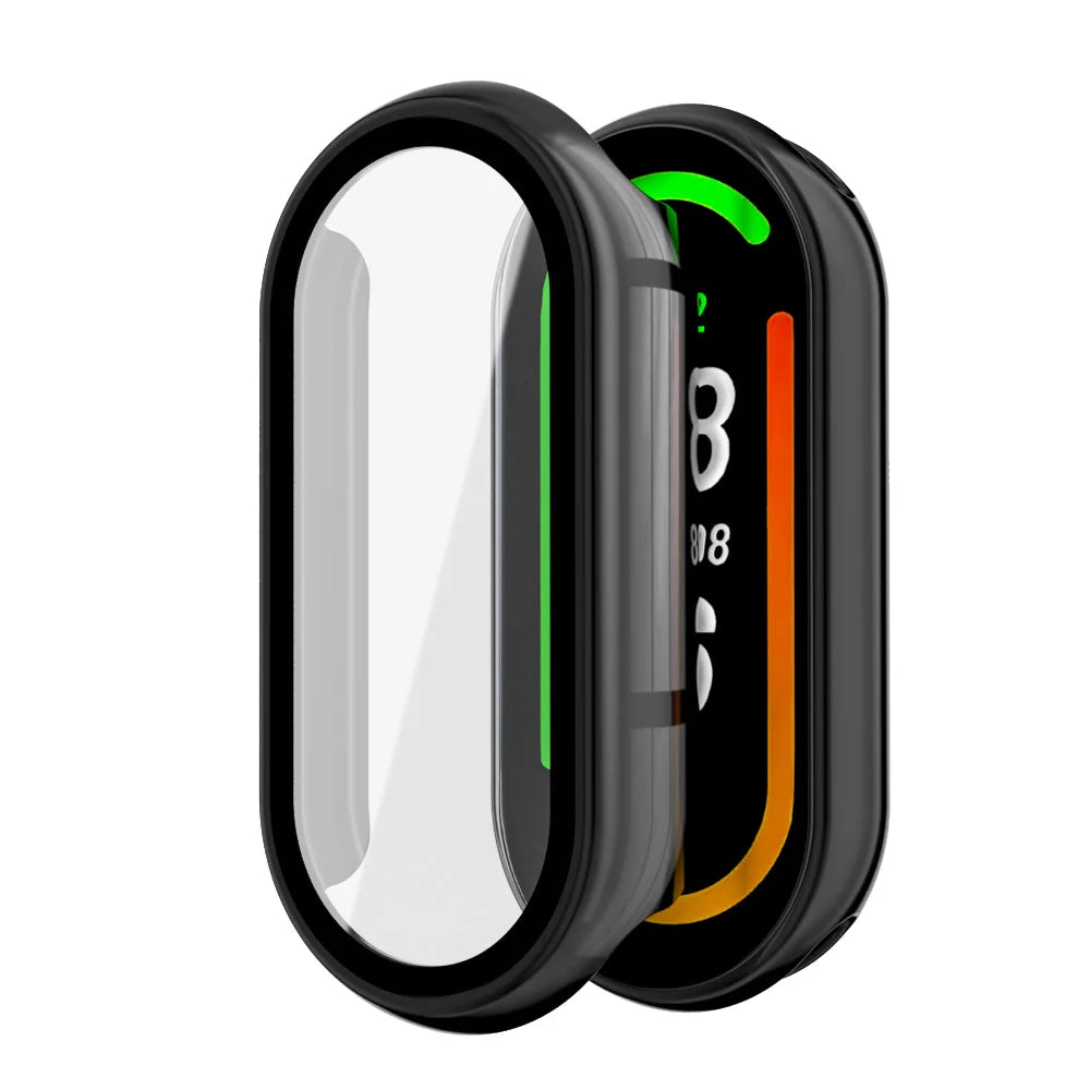 Funda protectora con cristal templado para Xiaomi Smart Band