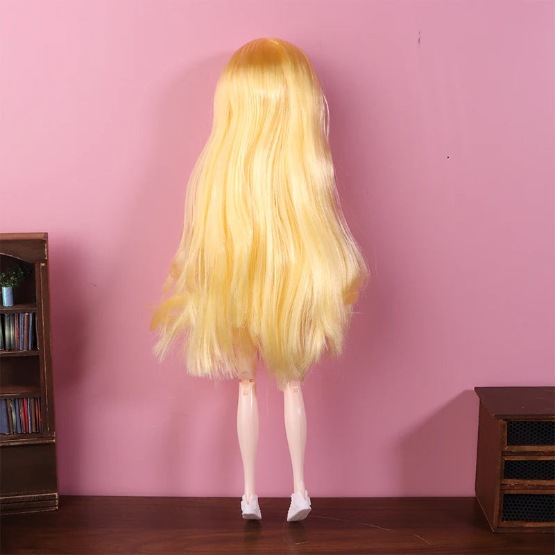 Muñeca estilo anime de 30 cm, escala 1/6, 11 articulaciones móviles, muñeca para vestir DIY,