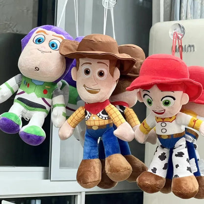 Peluche colgante de Woody, Buzz Lightyear y Jessie