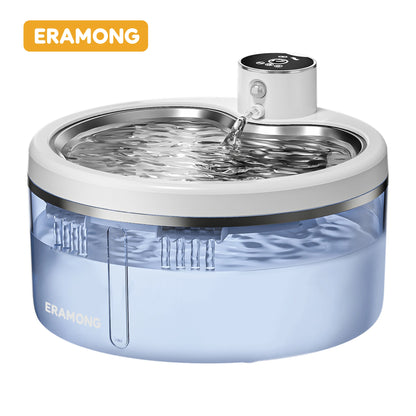 Fuente automática inalámbrica para gatos – 2,5 L con sensor inteligente y 3 modos de flujo