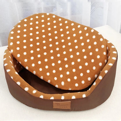 Cama colchoneta suave y transpirable para perros pequeños y medianos