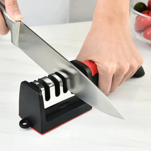 Afilador de cuchillos multifunción para cocina