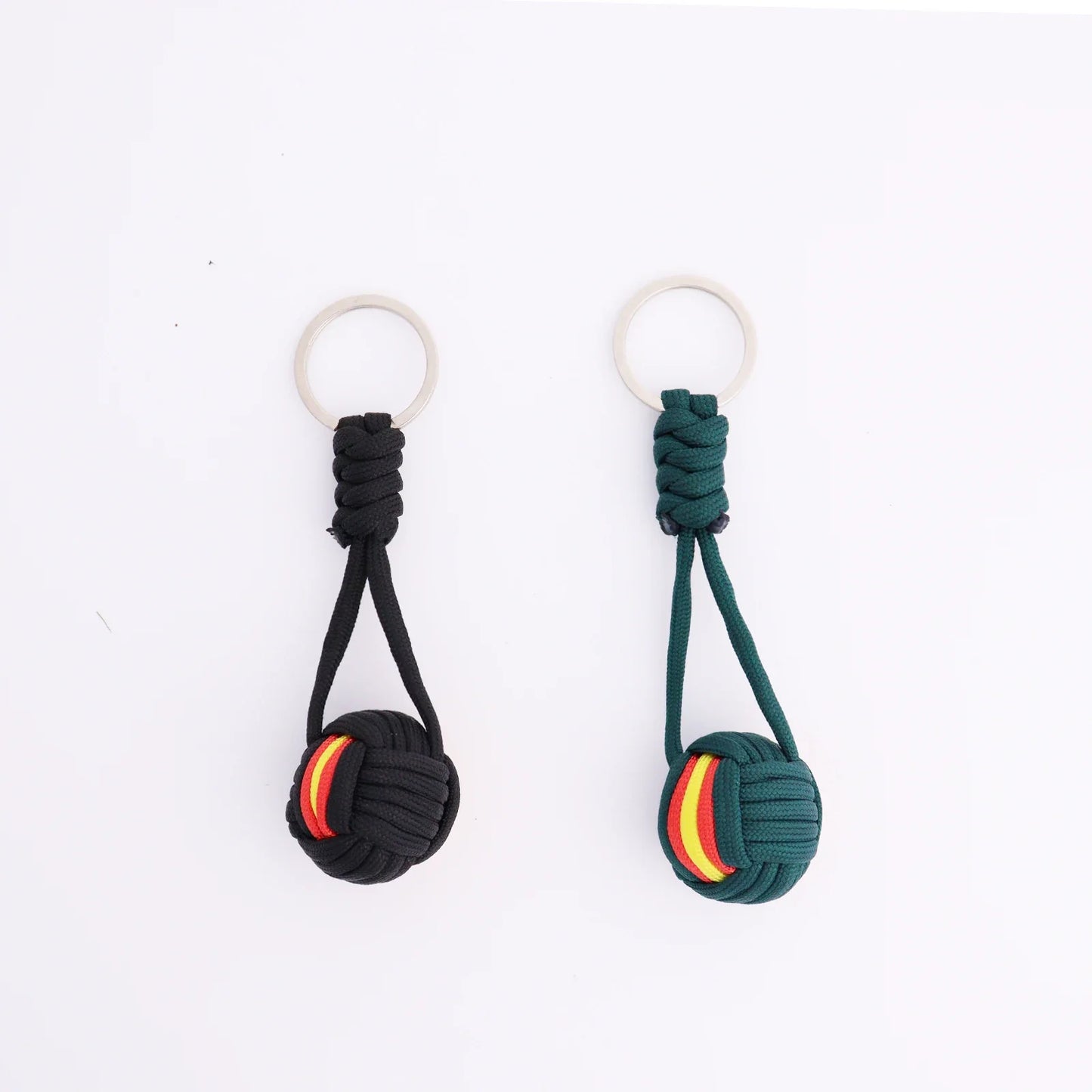 Mini Polyester pelota colgante llavero bonito Sport Keyring Key cadena regalo para adolescente