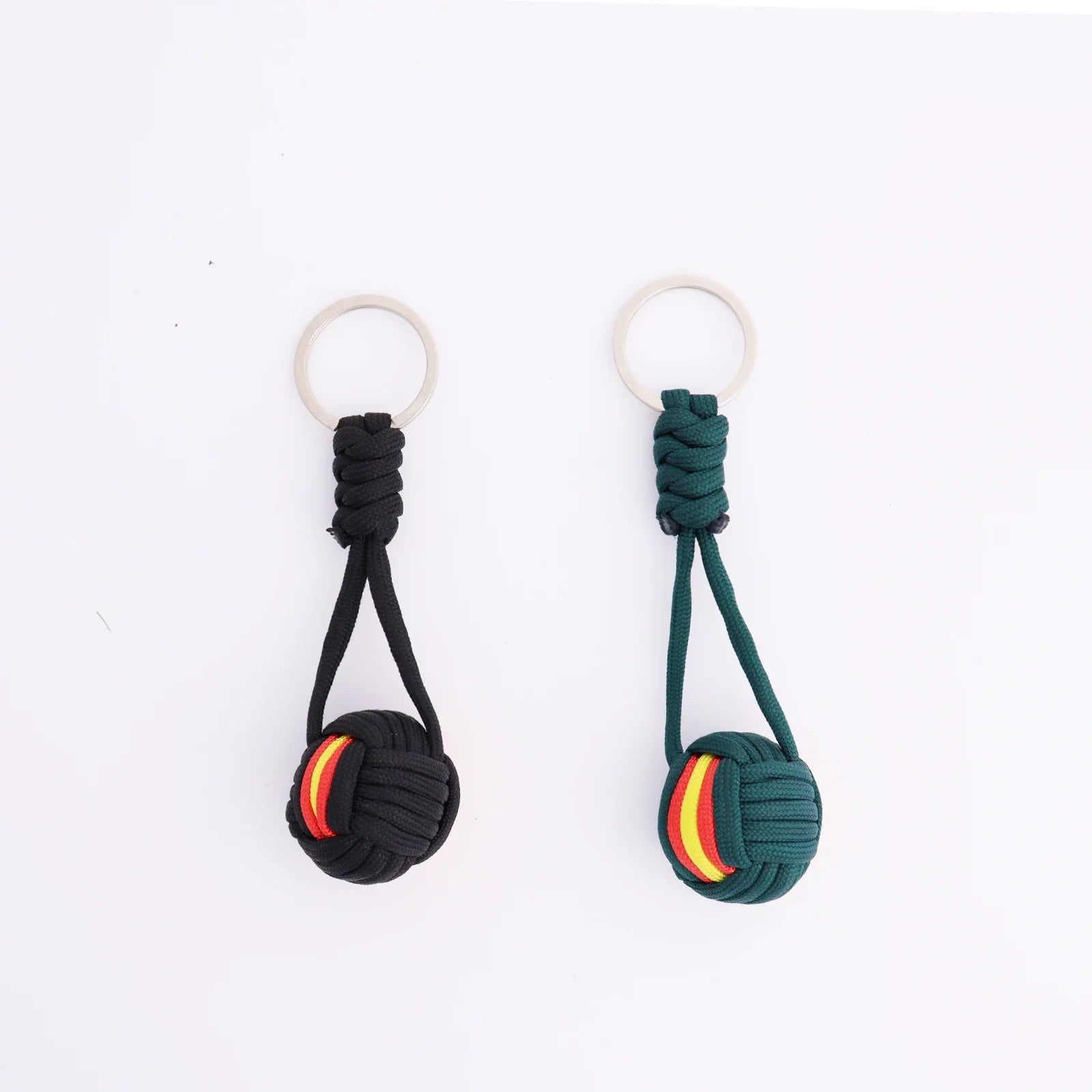 Mini Polyester pelota colgante llavero bonito Sport Keyring Key cadena regalo para adolescente