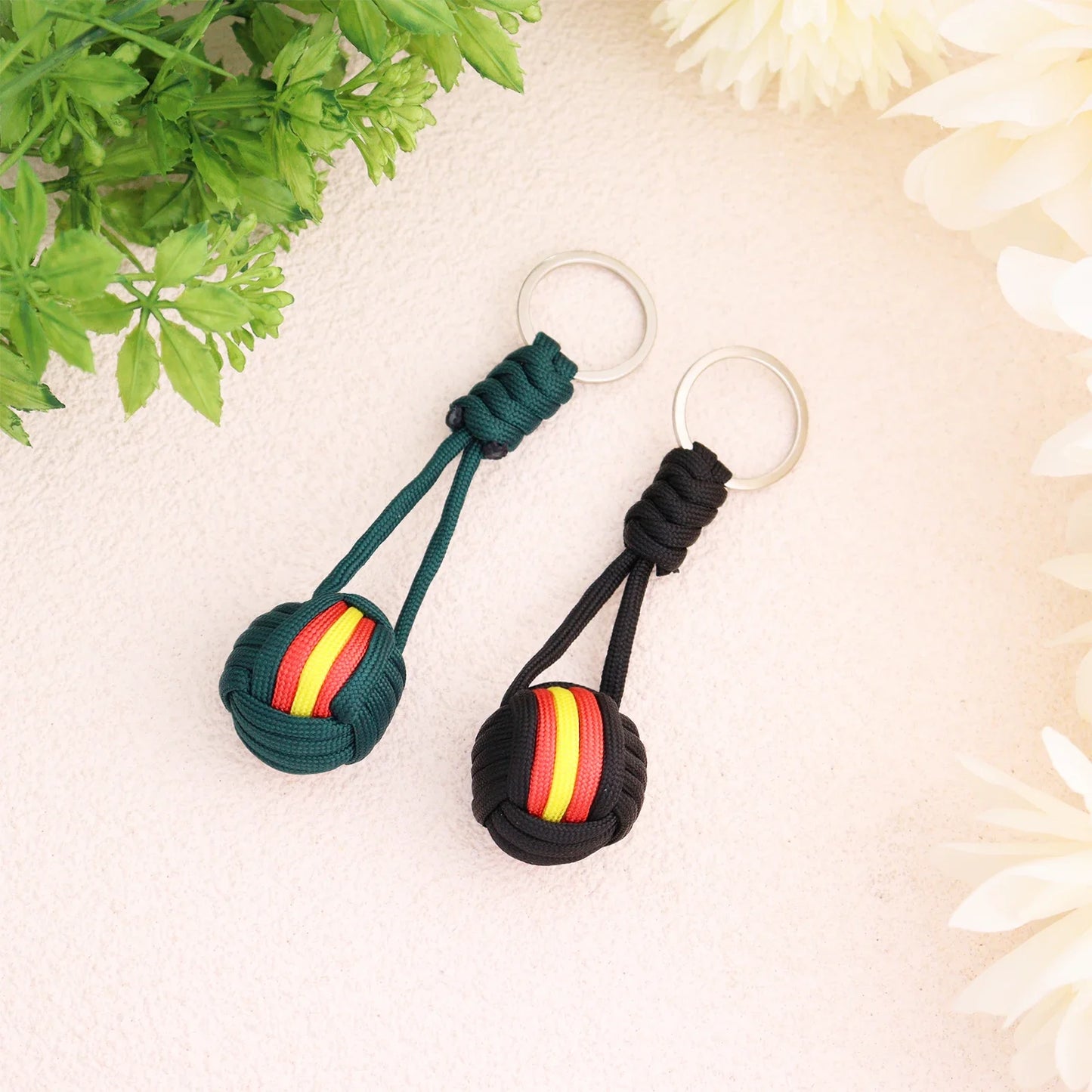 Mini Polyester Fußball Anhänger Schlüsselanhänger Schlüsselanhänger Sport-Schlüsselanhänger Schlüsselkette Geschenk für Teenager