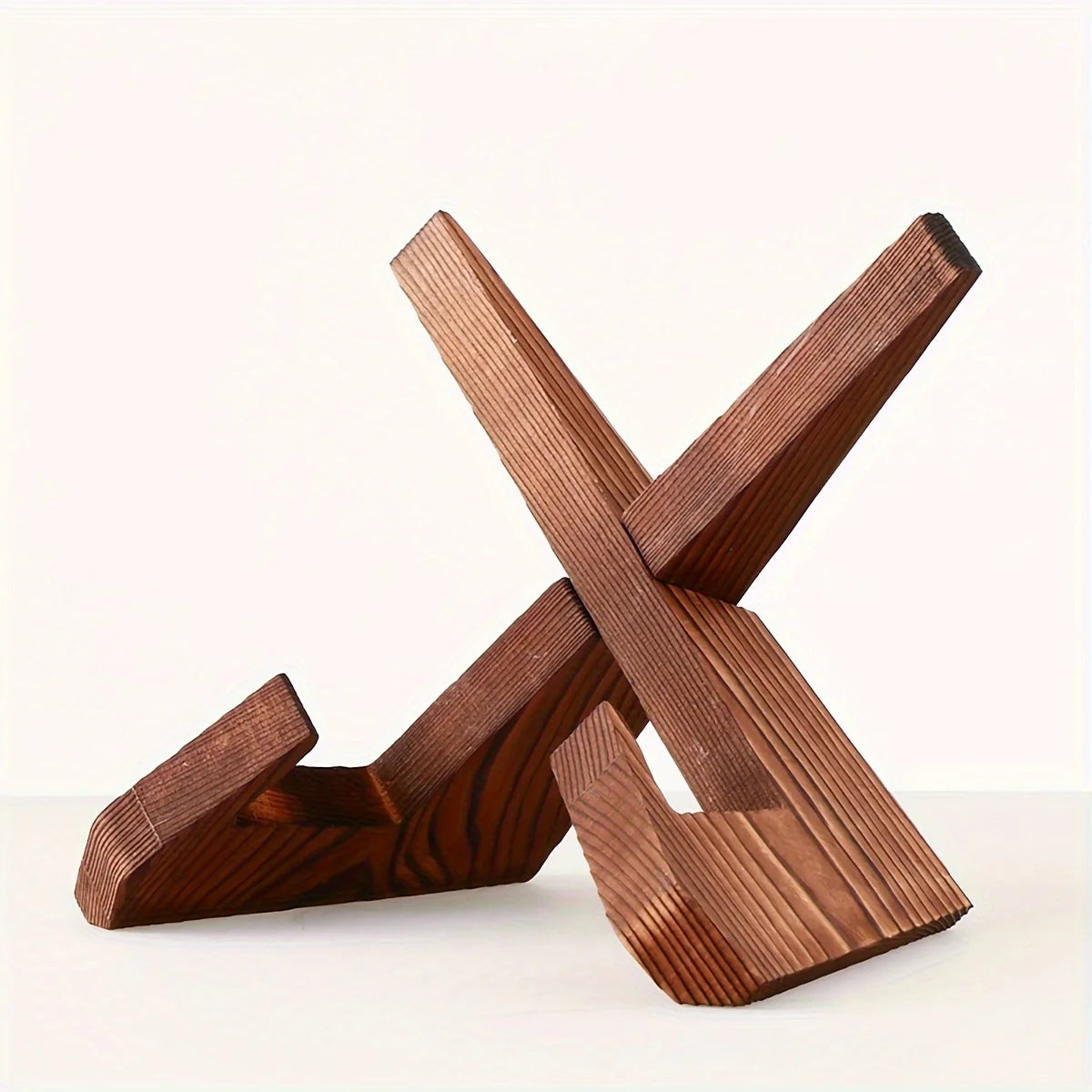 Soporte de madera para libros de cocina y recetas