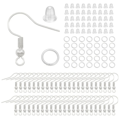 Kit de ganchos hipoalergénicos para pendientes DIY