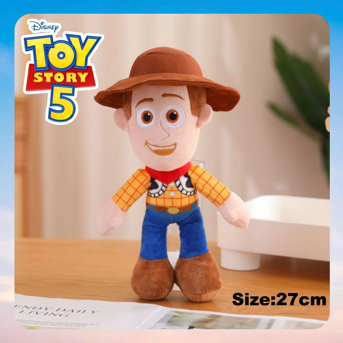 Peluche colgante de Woody, Buzz Lightyear y Jessie
