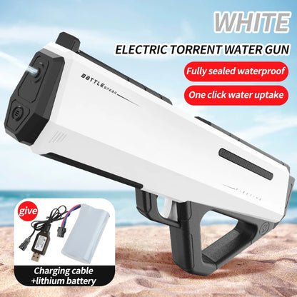 Pistola de agua eléctrica automática para verano y piscina