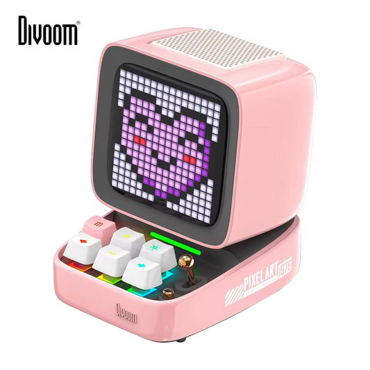 Altavoz Bluetooth retro Divoom Ditoo Pro con pantalla pixel art
