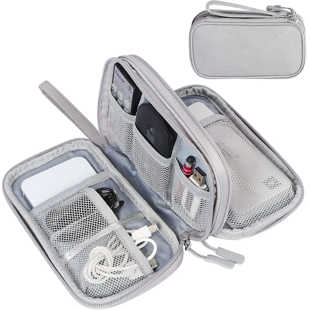 Bolsa impermeable organizadora para cables y accesorios