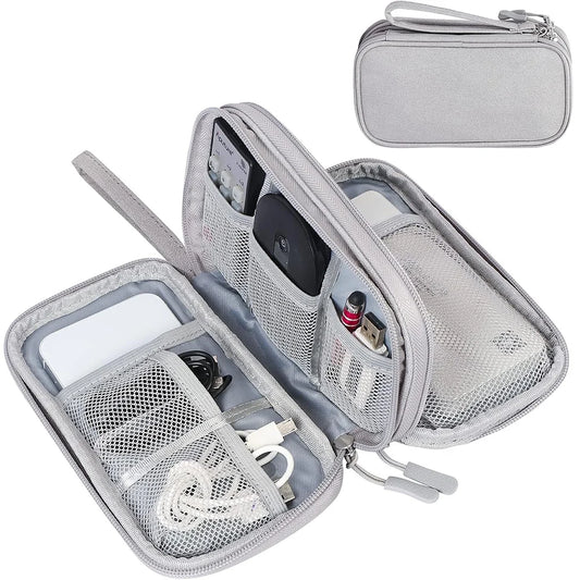 Bolsa impermeable organizadora para cables y accesorios