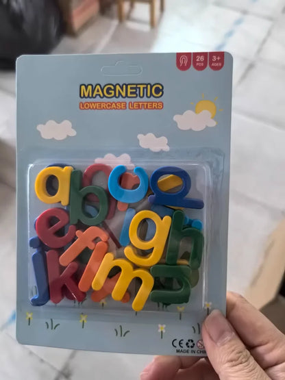 Letras magnéticas para nevera: aprendizaje, ortografía y conteo