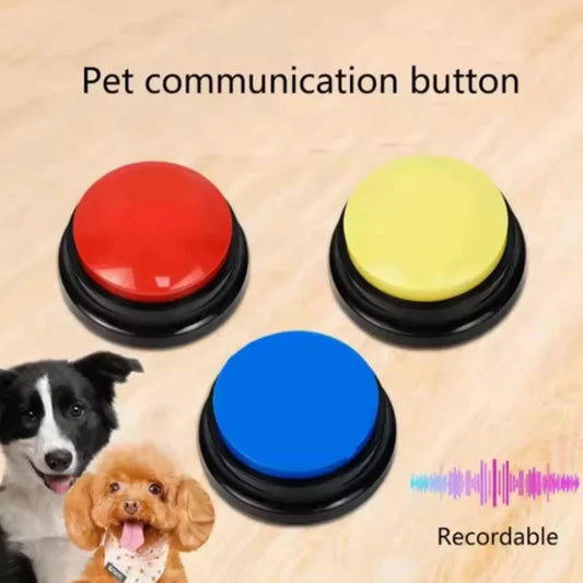 Botones grabadores de voz para entrenamiento de perros
