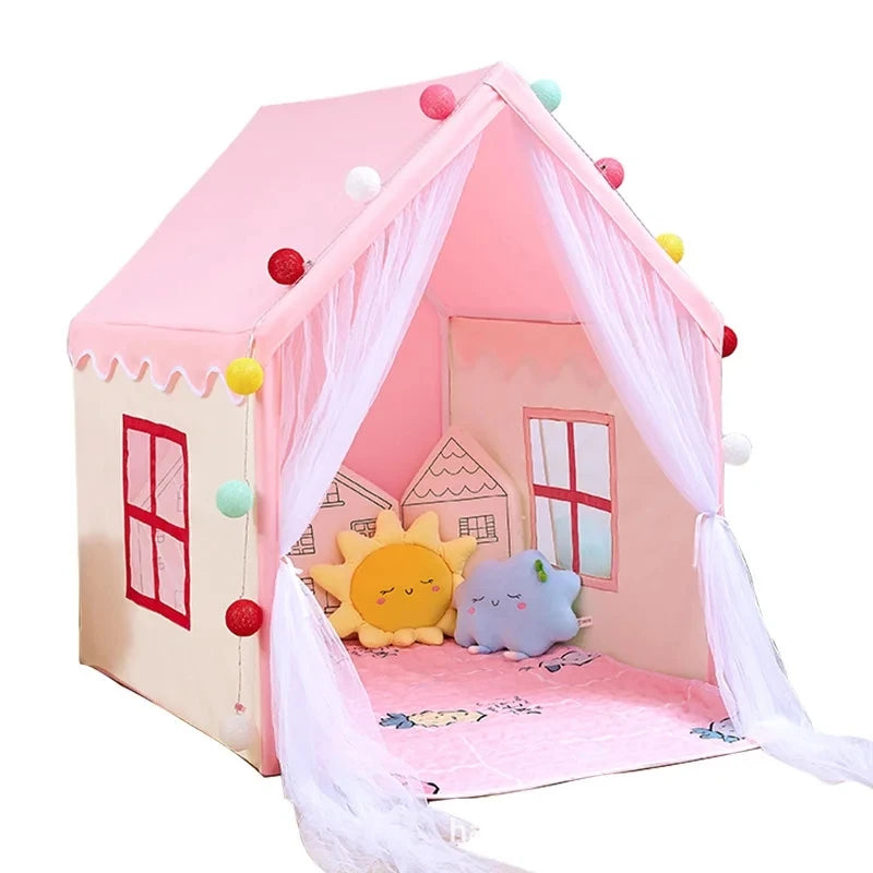 Casita de juegos infantil tipo tipi para interior y exterior