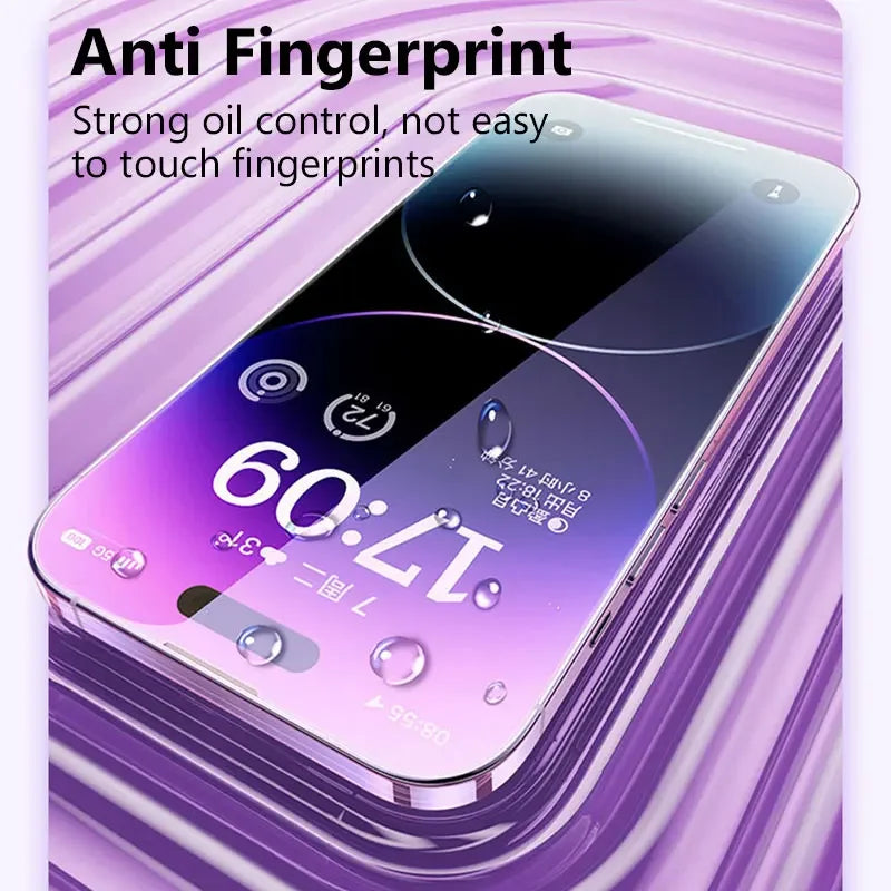 Protector de pantalla de cristal templado para iPhone