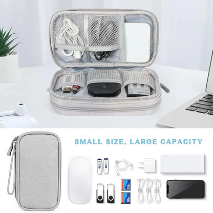 Bolsa impermeable organizadora para cables y accesorios