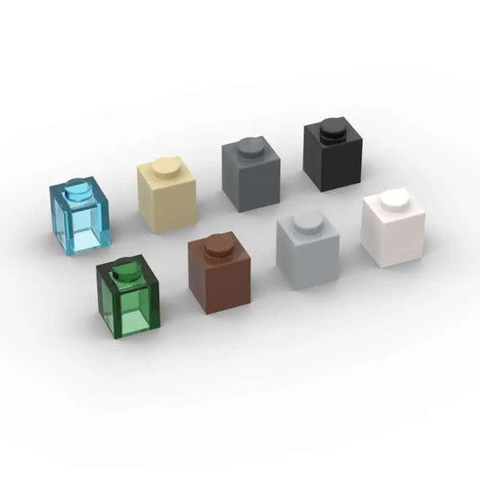 Piezas MOC 1x1 para bloques de construcción compatibles