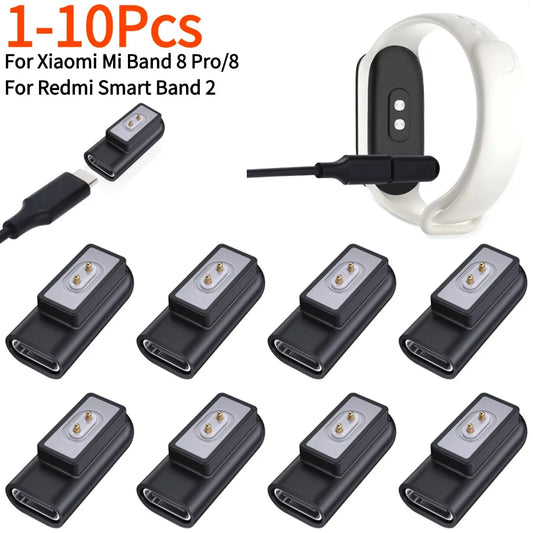 Adaptador de carga USB-C magnético para Xiaomi y Redmi Smart Band