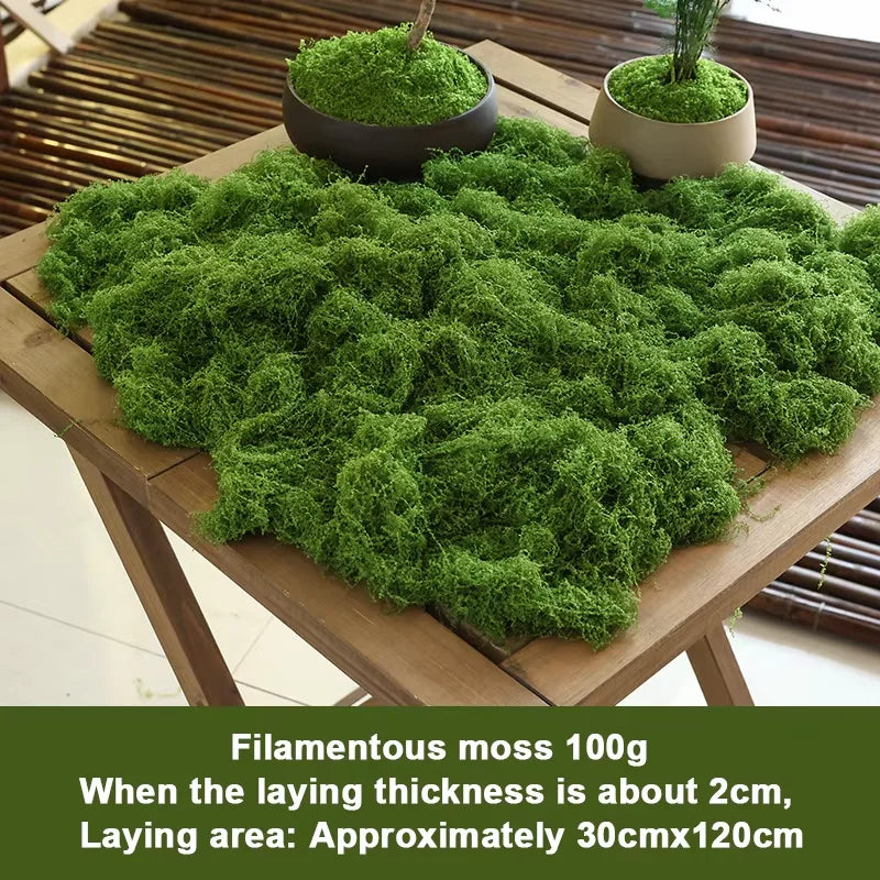 Lifelike Evergreen musgo artificial: Ideal para DIY Crafts, decoración del hogar, bodas &