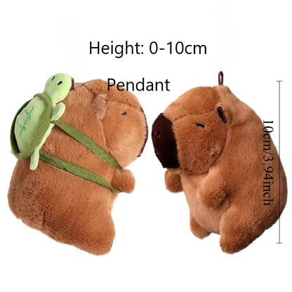 Peluche de capibara con mochila para sofá o regalo