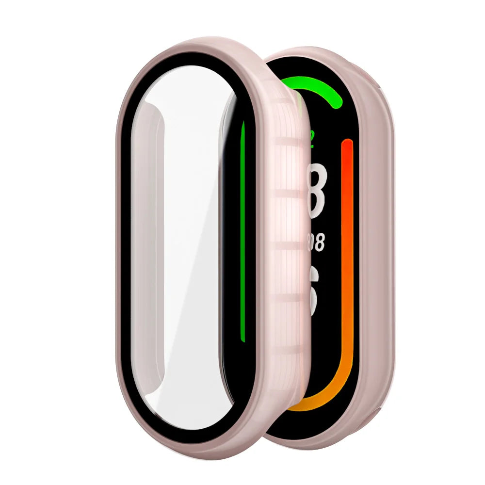 Funda protectora con cristal templado para Xiaomi Smart Band