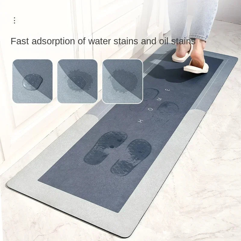 Alfombra absorbente antideslizante para cocina