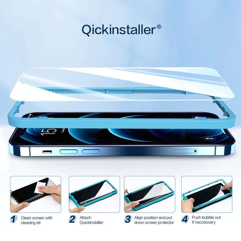 Protector de pantalla SmartDevil de cristal templado para iPhone