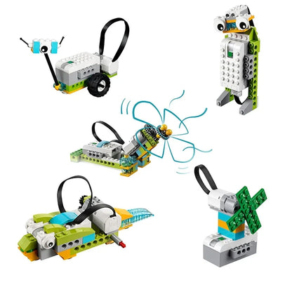 Set educativo WeDo 2.0 compatible con bloques de construcción
