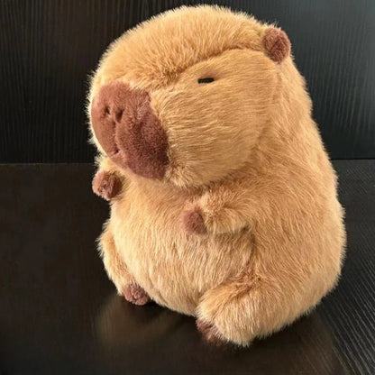 Peluche de capibara con mochila para sofá o regalo