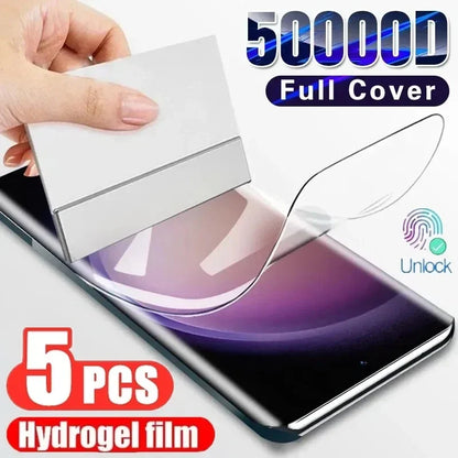 Pack de láminas de hidrogel para Samsung Galaxy