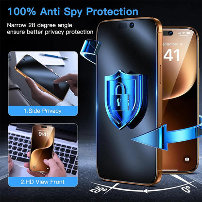 Protector de pantalla mate de privacidad para iPhone