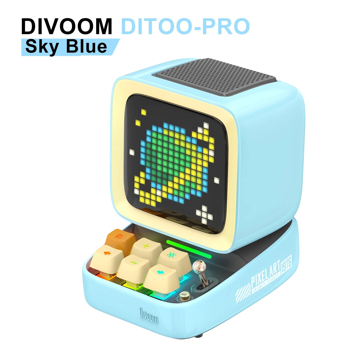 Altavoz Bluetooth retro Divoom Ditoo Pro con pantalla pixel art