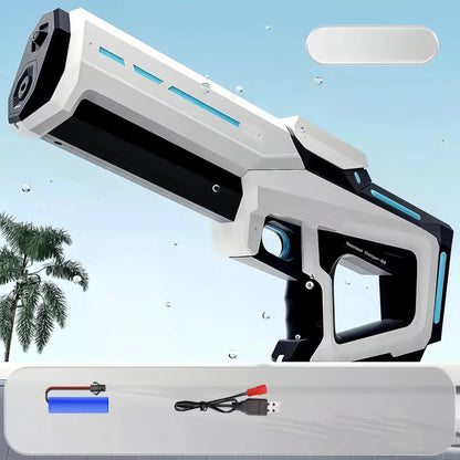 Pistola de agua eléctrica automática para verano y piscina