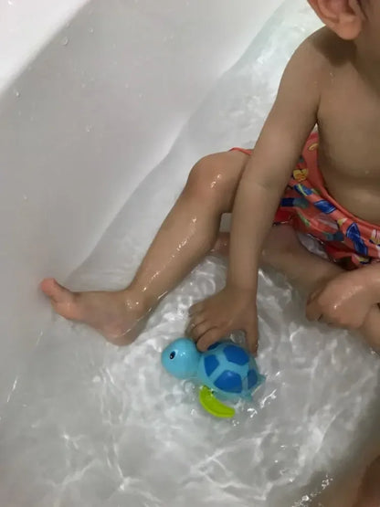 Tortuga acuática de cuerda para baño, playa y piscina