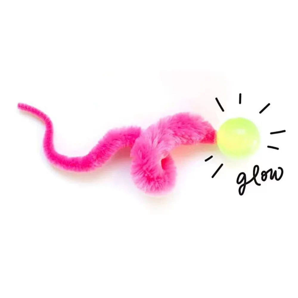 Juguete interactivo elástico para gatos con pelota saltarina