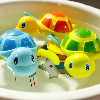 Tortuga acuática de cuerda para baño, playa y piscina