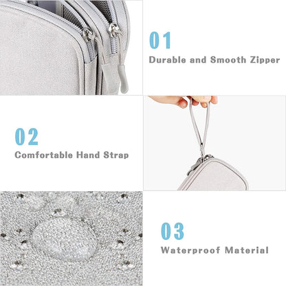 Bolsa impermeable organizadora para cables y accesorios