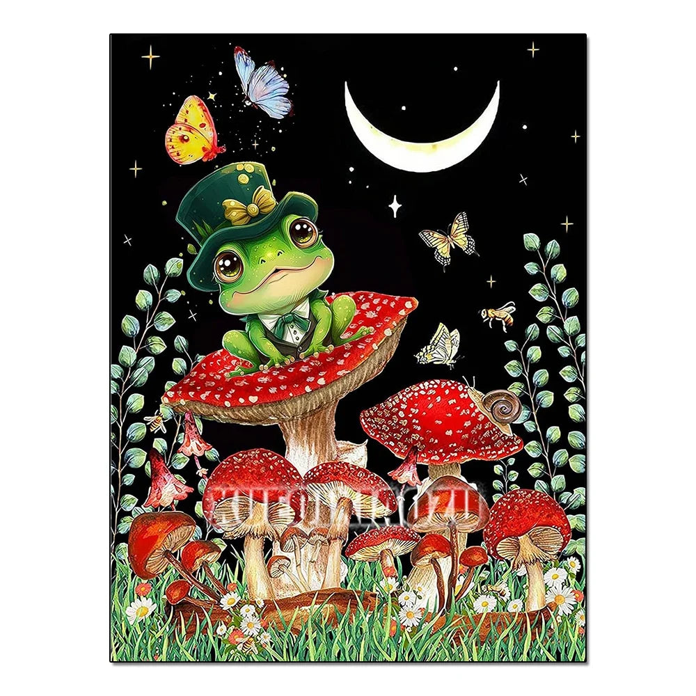 Kit de pintura con diamantes 5D de mariposa para principiantes