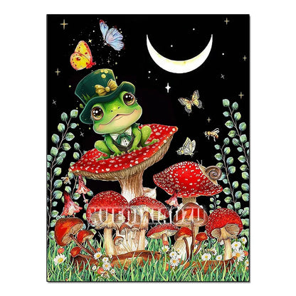 Kit de pintura con diamantes 5D de mariposa para principiantes