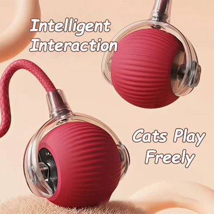 Pelota interactiva inteligente para gatos y perros