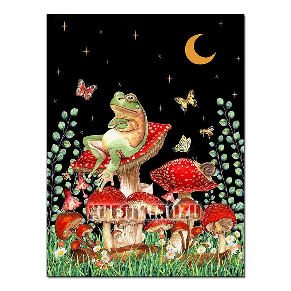 Kit de pintura con diamantes 5D de mariposa para principiantes
