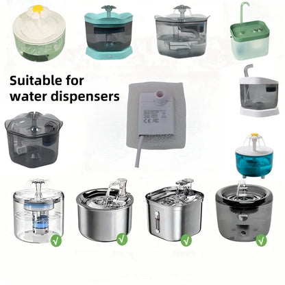 Filtros de espuma para fuente de agua para gatos – Pack de 1/5/10 unidades