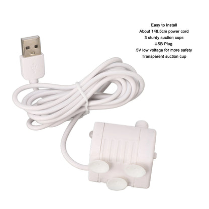 Cat Fountain  Prevent Dry Burning Removable Pet Water Fountain Pump Quiet 5V Adjustable  for Replacement